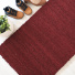 Paillasson - Tapis brosse Coco - Rouge - Ep. 23mm - Entrée