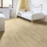 Sol Vinyle Textile Grande largeur - Parquet trait de scie - Chne sable - chambre