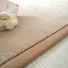 Tapis velours Hygge beige ganse chenille noisette - tranche