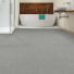 Sol Vinyle Textile Grande largeur - Aspect pierre naturelle - Basalte gris - salle de bain