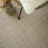 Sisal Maya chevron beige - vue de haut