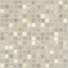 Sol Vinyle envers textile carrelage mosaque beige - sans perspective