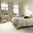 Sol Vinyle Textile Black Edition - Aspect parquet chne blanc - Chambre