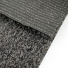 Gazon artificiel Arty - Couleur Gris Foncé - 20mm - Dessus dessous