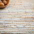 Tapis en matire recycle - Japandi - Couleurs nudes - gros plan