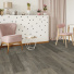 Sol Vinyle Textile Haute Performance - Imitation parquet brun crus gris - chambre