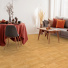 Sol Vinyle First - Effet parquet chne traditionnel - Ambiance salon