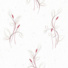 Papier peint vinyle expans sur intiss - Basique - Motif floral rouge pois satin - Sans perspective