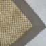 Tapis sisal Kidara orge ganse taupe - Ct tranche