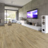 Sol Vinyle Link - Imitation parquet forestier - Bois fonc - salon