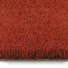 Paillasson - Tapis brosse Coco - Rouge - Ep. 23mm - tranche