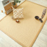 Tapis naturel en Sisal Slow naturel ganse lin camel