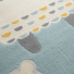 Tapis chambre d'enfant - Lily Fox - Bleu - gros plan