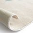 Tapis chambre d'enfant - Petits Curs - Beige et motifs colors - envers