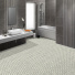 Sol Vinyle Interior - Carreaux de ciment Brooklyn - Beige et gris - salle de bain