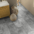 Sol PVC Smart - imitation Parquet Métallique - Salle de bain