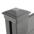 Panneau occultant brise-vue en composite Gris - chapiteau
