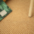 Sisal grosses boucles paille dore - vue de prs