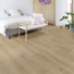 Sol Vinyle Textile Spcial Rnovation - Parquet lames larges - Bois sable - chambre