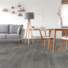 Sol Vinyle Textile Spcial Rnovation - Parquet lames larges - Bois gris anthracite - salon