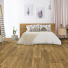 Sol Vinyle Textile Grande largeur - Aspect parquet chne fum - Chambre