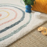 Tapis salon chambre poils longs couleurs pastel - salon