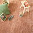 Moquette paisse Icne Shaggy terracotta - vue de loin