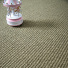 Tapis Sisal Quintana grge ganse coton grge - vue de prs