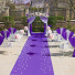 Moquette filme - Stand Event - Violet - Mariage