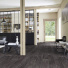 Sol PVC Best - Effet parquet vieilli - Bois gris anthracite - Salon