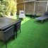 Gazon synthtique Zen sur plots - 5mm - Salon de jardin