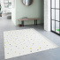 Tapis  pois pour chambre d'enfant - Mia - cru - entre