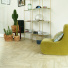 Sol Vinyle Loft - Imitation parquet bton rompu - Surface brillante - salon