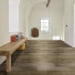 Sol Vinyle Textile Black Edition - Aspect parquet chne brun - couloir