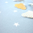 Moquette enfant toiles - Bleue - gros plan