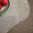 Tapis contemporain de forme organique - Influence - Grège clair - zoom