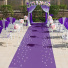 Moquette stand event - Aubergine - mariage