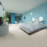 Sol Vinyle Interior - Aspect bton cir - Gris clair - chambre