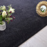 Tapis Paillettes Star noir galon noir - salon