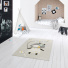 Tapis chambre d'enfant - Lily Fox - Gris - chambre