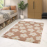 Tapis fleurs maximalistes Apolline rose - salon