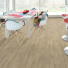 Sol Vinyle Textile Grande largeur - Parquet trait de scie - Chne sable - salle  manger