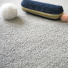 Tapis Velours - Gris perle - Lavable en machine - gros plan