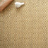 Tapis sisal - Kidara naturel - Ganse Chenille Noisette - vue de haut