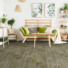 Sol Vinyle Interior - Imitation parquet chnescandinave vieilli - salon