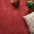 Moquette velours Balsan rouge passion - zoom