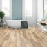 Parquet flottant Stratifi - Compatible cuisine salle de bain - Chne Madeira - salle de bain