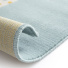 Tapis chambre d'enfant - Lily Fox - Bleu - envers