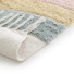 Tapis chambre d'enfant - Arc en ciel - Beige et pastel - envers