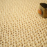 Tapis naturel en Sisal Slow naturel ganse lin camel - gros plan